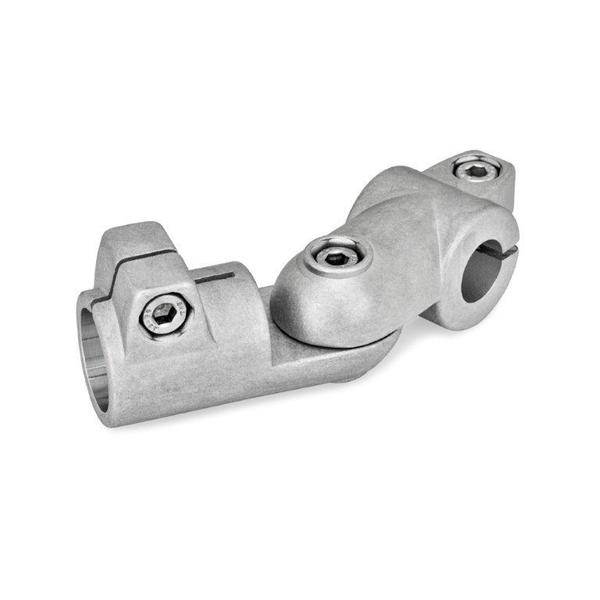 J.W. Winco GN288-B25-B25-T-2-BL Swivel Clamp 288-B25-B25-T-2-BL